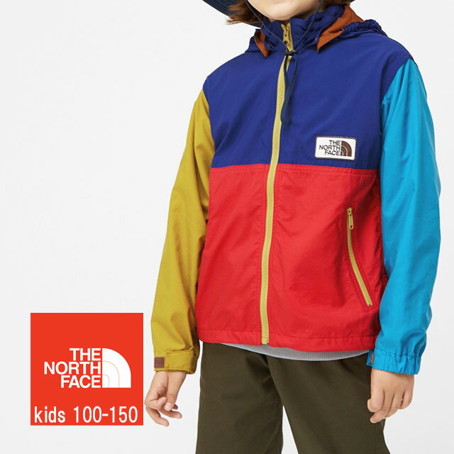 ザ・ノースフェイス THE NORTH FACE ウインドブレーカー キッズ ベビー グランドコンパクトジャケット NPJ22212 アウター パーカー フード 男の子 女の子 子供服 UVカット トップス 上着 防寒 防風 撥水 アウトドア キャンプ 【送料無料】 【あす楽】evid