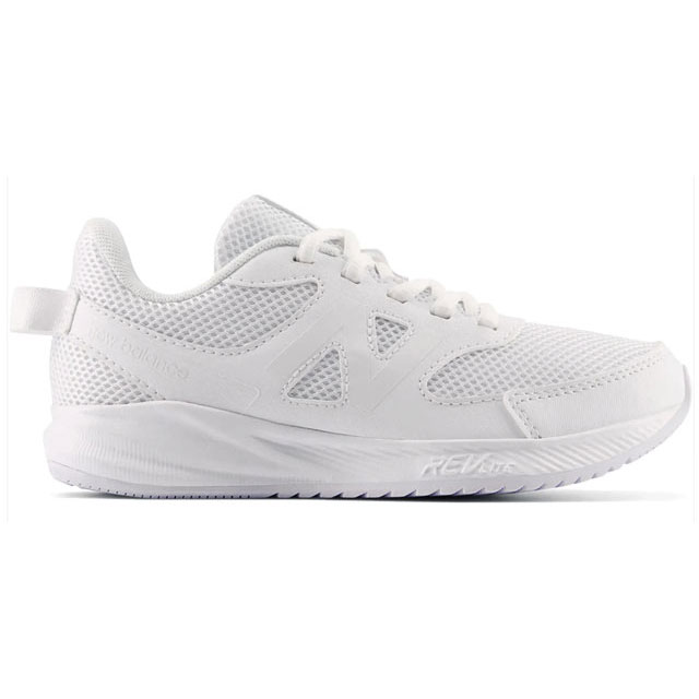 【ポイント6倍】【送料無料】ニューバランス new balance キッズ ジュニア 真っ白スニーカー YK570 LW3 ホワイト 子供靴 男の子 女の子 白靴 紐靴 通学 運動靴 ローカット 【あす楽】evid |5のサムネイル
