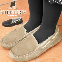 シェパード SHEPHERD レディース モカシン ファー ムートン 革靴 21/13782 ミルラ シープスキン シープボア 羊 本革 スリッポン 北欧 ベー...
