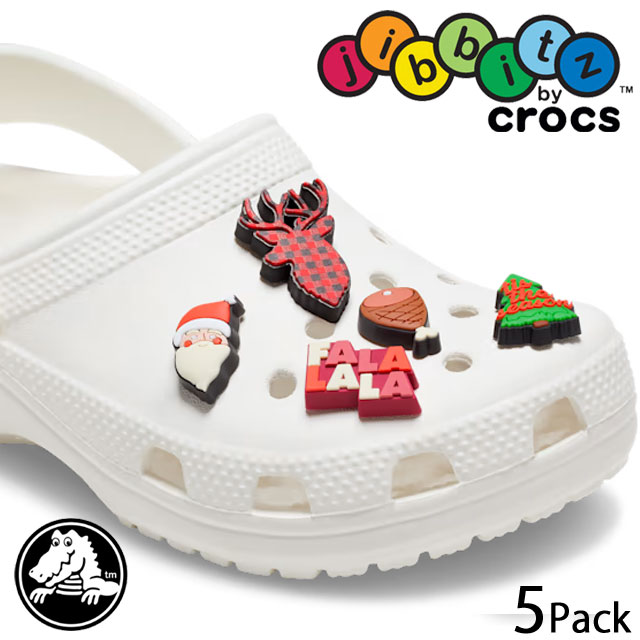 クロックス crocs ジビッツ ファラララ 5パック 5-Pack アクセサリー シューチャーム ラバークロッグ用..