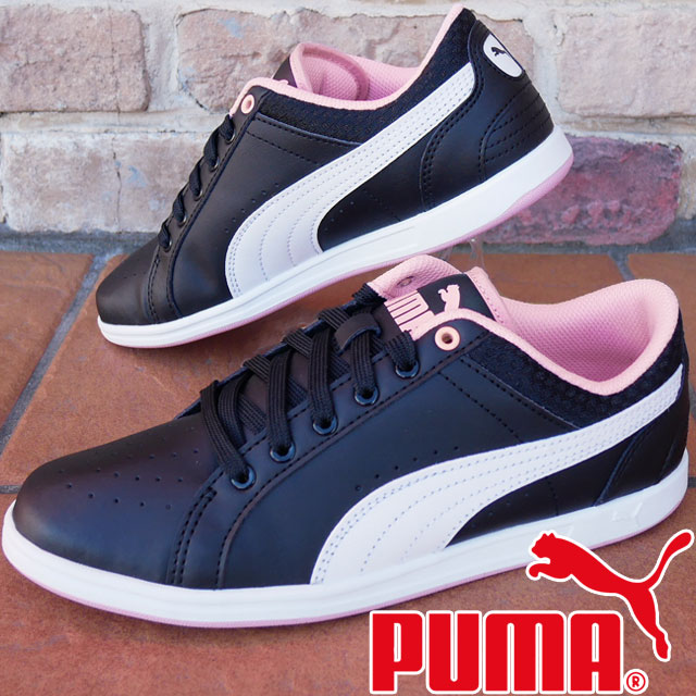 【ポイント8倍】【送料無料】プーマ PUMA レディース スニーカー イカズ ロウ v2 ローカット カジュアルシューズ 363711-09 プーマブラック-プーマホワイト 紐靴 運動靴 【あす楽】 evidのサムネイル