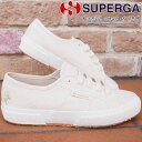 スペルガ SUPERGA スニーカー レディース 2750 オーガニック エンブロイダリー キャンバススニーカー S41231W BEIGE RAW-GREEN LEAVES-F AVORIO_A0L ベージュ 送料無料 あす楽 evid