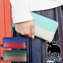 送料無料 モズ MOZ レディース 長財布 86161 ラウンドファスナー 財布 札入れ 小銭入れ カード 型押し ヘラジカ エルク スウェーデン 北欧 ウォレ...