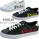 ＼ポイント2倍／ポロ ラルフローレン POLO RALPH LAUREN メンズ スニーカー ロングウッド-SK-VLC ローカット カジュアルシューズ RA65 ブラック 黒 ホワイト 白 ネイビー 靴 送料無料 あす楽 evidr