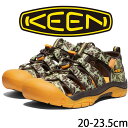 キーン KEEN 男の子 女の子 子供靴 キッズ ジュニア サンダル ニューポート H2 スポーツサンダル スポサン アウトドア 1027386 ドンヒャララ ...