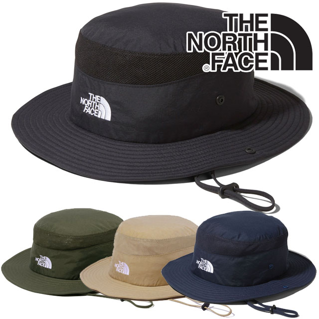 【ポイント6倍】【メール便送料無料】ザ・ノースフェイス THE NORTH FACE 帽子 メンズ レディース NN02339 ブリマーハット トレッキングハット UVカット アウトドア フェス キャンプ 紫外線対策 日よけ あご紐 メッシュ アパレル ぼうし 黒 ベージュ カーキ 紺 evid