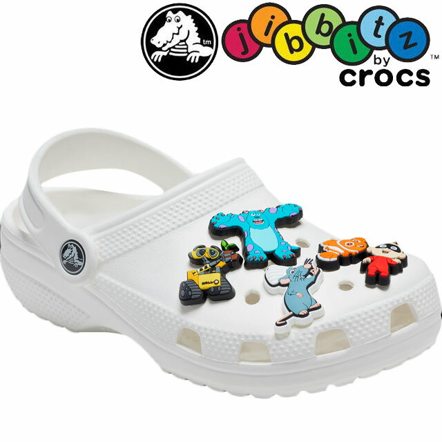 クロックス crocs ジビッツ Jibbitz ディズニー ピクサー 5Pack 5個セット アクセサリー シューチャー..