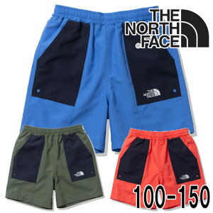 【ポイント8倍】【メール便送料無料】ザ・ノースフェイス THE NORTH FACE 男の子 女の子 キッズ ジュニア 水着 ウォーターショート ショートパンツ ショーパン ボトム ズボン 耐塩素 はっ水加工 UVプロテクト NBJ42344 アパレル アウトドア 海 川 プール 子供服 evid