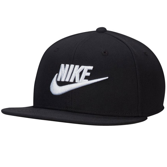 楽天シューマートワールド＼ポイント7倍／ナイキ キャップ 帽子 メンズ レディース FB5380-010 Dri-FIT プロ ストラクチャード フューチュラ キャップ ぼうし スナップバック CAP ロゴ 刺繍 シンプル 野球帽 カジュアル アウトドア キャンプ スポーツ 黒 送料無料 最強翌日配送 evid o-sg