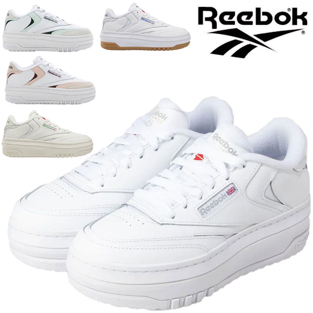 ＼ポイント8倍／リーボック Reebok レディース 厚底 スニーカー クラブC