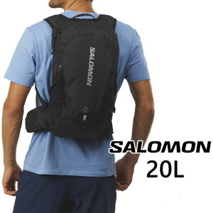 【ポイント7倍】サロモン SALOMON バックパック リュック 20L メンズ レディース トレイルブレイザー 20 デイバッグ バッグ かばん LC1048400 ブラック 黒 ハイキング ツーリング スポーティ アウトドア カジュアル 鞄 送料無料 あす楽 evidr |6