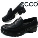 ＼ポイント2倍／エコー ecco ローファー レディース モッドトレイ モック トゥ ペニー ローファー カジュアルシューズ スリッポン レザーシューズ 本革 490013 01001 ブラック 靴 送料無料 あす楽 evid