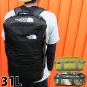 \ポイント7倍/ザ・ノース・フェイス ダッフルバッグ ベースキャンプ ボイジャーライト 31L リュック ショルダーバッグ ボストンバッグ バックパック メンズ...