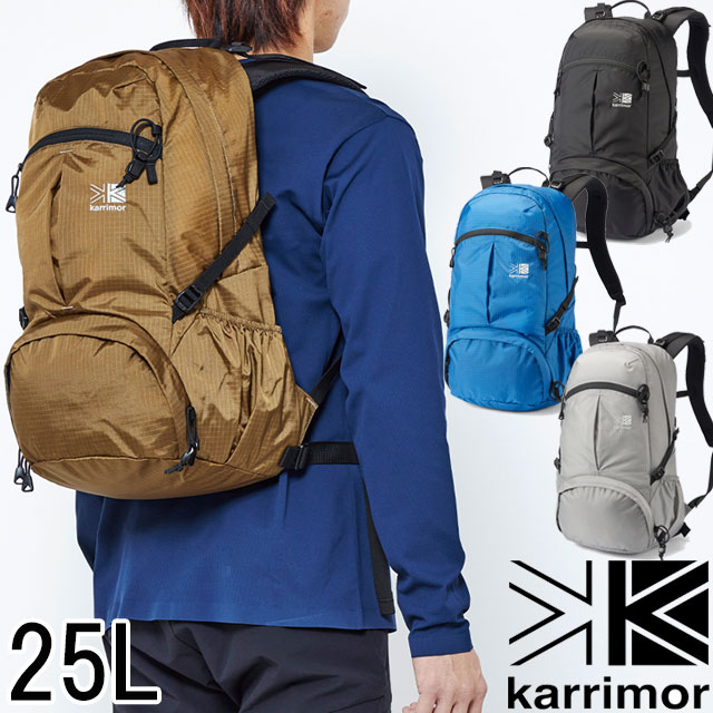 カリマー karrimor バックパック メンズ レディース cot 25 501144 コット 25L デイパック リュックサック トレッキング 出張 旅行 アウトドア キャンプ フェス ブラック ブルー シルバー ベー…