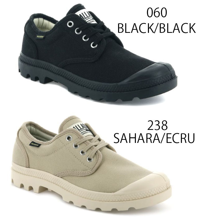 パラディウム スニーカー メンズ パンパ OX オリジナーレ ローカット レディース カジュアルシューズ 75331 060 ブラック/ブラック 黒 238 サハラ/エクリュ キャンバススニーカー 靴 【送料無料】 evid |6