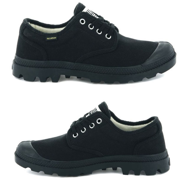 パラディウム スニーカー メンズ パンパ OX オリジナーレ ローカット レディース カジュアルシューズ 75331 060 ブラック/ブラック 黒 238 サハラ/エクリュ キャンバススニーカー 靴 【送料無料】 evid |6