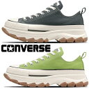コンバース スニーカー 厚底 レディース オールスター(R) トレックウェーブ OX メンズ カジュアルシューズ ローカット チャンキーソール 31311960 グレー 31311961 ライトグリーン 靴 送料無料 最強翌日配送 evid2 |6