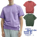 グッドオン Tシャツ メンズ ショートスリーブテリーシャツ レディース 半袖 ティーシャツ トップス カットソー メイドインジャパン ウェア アパレル クルーネ...