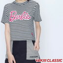\ポイント8倍/≪11000円 福袋対象商品≫ アキ クラシック Tシャツ レディース バービー ショートボーダー T-SHIRT 半袖 トップス コラボモデル...