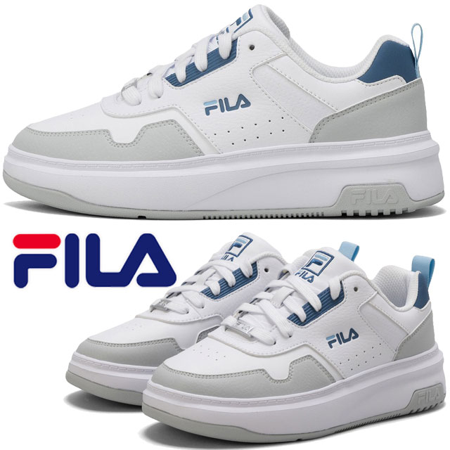 フィラ Aぇ! group 末澤 誠也 着用モデル スニーカー レディース 白 靴 FILA WFW24003 148 ホワイト/リリーホワイト/クリアブルー アーケード EVO 送料無料 最強翌日配送 evid2のサムネイル
