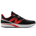 ニューバランス スニーカー メンズ ワイズD ダイナソフト フラッシュ v7 ローカット NB ランニングシューズ MFLSH BR7 ブラック/レッド 黒 靴...