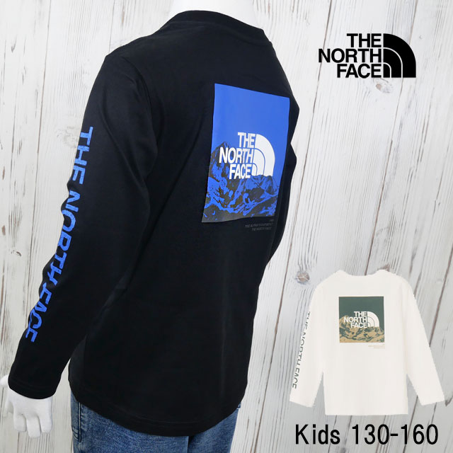 ＼ポイント7倍／ザ・ノース・フェイス Tシャツ 長袖 キッズ 男の子 NTJ32537 女の子 ティ