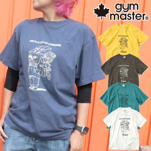 ジムマスター Tシャツ メンズ 5.6oz LOT OF LUGGAGE Tee 半袖 トップス レ