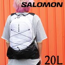 \ポイント8倍/サロモン バックパック メンズ LC2536000 XT20 リュックサック レディース 20L デイパック アウトドア サイクリング ハイキング クライミング 登山 自転車 トレラン マラソン キャンプ 旅行 白 最強翌日配送 送料無料 evid