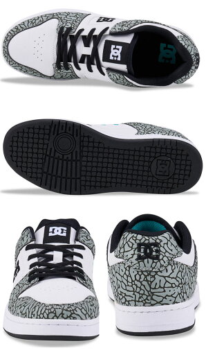 ディーシーシューズ スニーカー メンズ マンテカ 4 SE SN ローカット カジュアルシューズ スケボー スケート DM254307 WGR ホワイト/グレー 靴 送料無料 最強翌日配送 evid |6