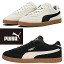 \ポイント10倍/プーマ スニーカー レディース PUMA CLUB 2 ERA スウェード ローカット カジュアルシューズ 400717 01 プーマブラック-アルパインスノー 10 ベイパーグレー-プーマブラック 黒 灰色 靴 PUMA 送料無料 最強翌日配送 evidr |6