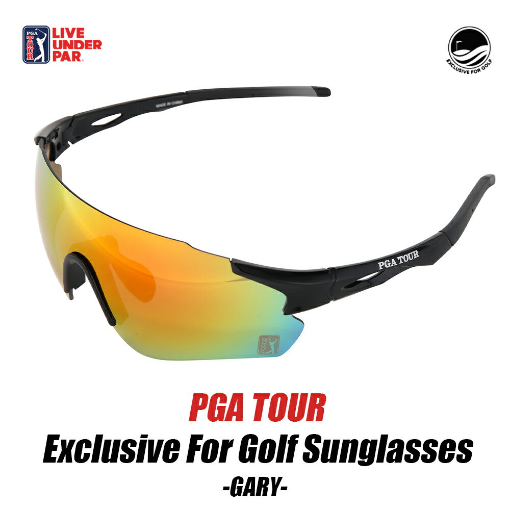 PGA TOUR サングラス GARY 男女兼用 グレー/グリーンのサムネイル