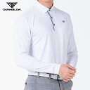 ゴルフウェア ゴルフ ウエア 長袖 ポロシャツ メンズ 男 男性 男性用 ブラック グレー M L XL 2XL 夏 秋 春 冬 接触冷感 速乾吸収 汗 すぐ乾...