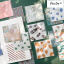 30sheets正方形硫酸紙セット(k59) 30枚入 硫酸紙 素材紙 素材 北欧 かわいい 紙もの デザインペーパー 半透明 透け感 紙 カラフル 柄もの 総...