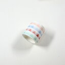 マステ素材 △ ロールシール(s128) 三角 40mm×3m 大容量 たくさん 三角シール 記号 まるシール さんかくシール デコ コラージュ アレンジ ジャ...