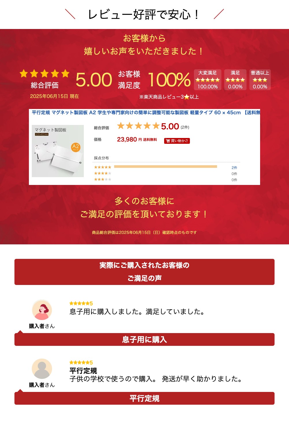 平行定規 マグネット製図板 A2 学生や専門家向けの簡単に調整可能な製図板 軽量タイプ 60 × 45cm 【送料無料】 3