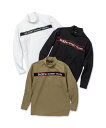 モックネックシャツ 長袖 裏起毛 男性 ナイロン ゴルフ M/L/XL◆PIN BORDER MOCK SHIRTS◆SY32 by SWEET YEARS G...