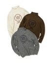 デザインニット SY32ゴルフ 男性◆HIGH NECK BIG EMB SWEATER｜MEN'S◆SY32 by SWEET YEARS GOLF[SYG-23A38]