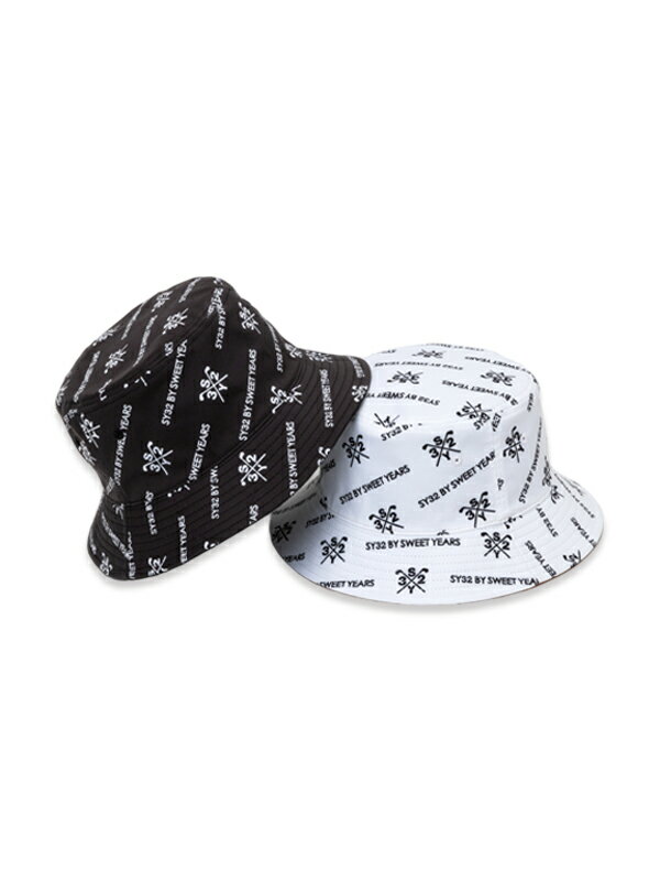 リバーシブルタイプ バケットハット◆REVERSIBLE HAT◆SY32 by SWEET YEARS GOLF[SYG-24A105]