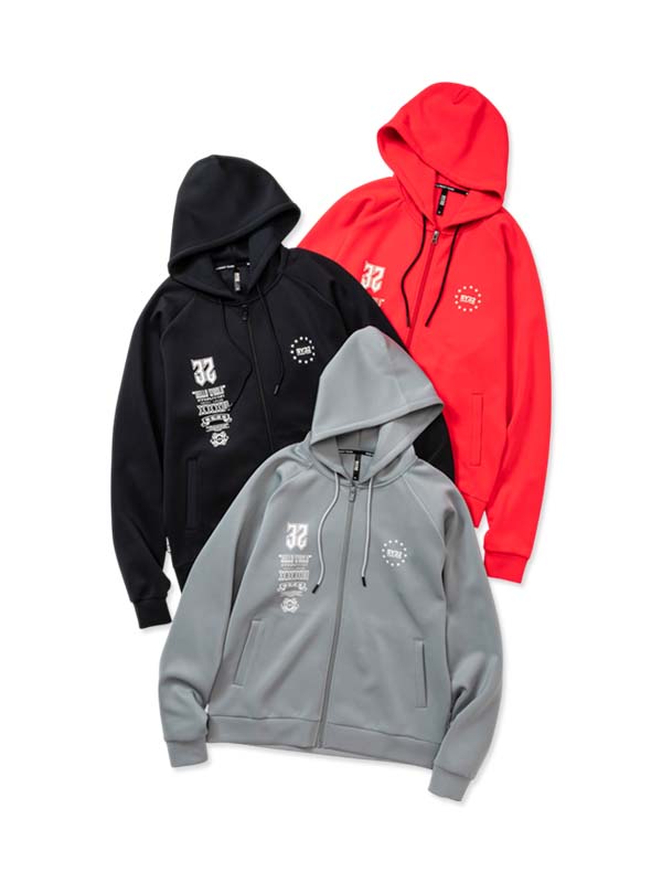 樂天商城 - ダブルニット マルチロゴ フーディー◆DOUBLE KNIT MULTI LOGO ZIP HOODIE◆SY32 by SWEET YEARS エスワイサーティトゥバイスウィートイヤーズ [32-26SN1-03]