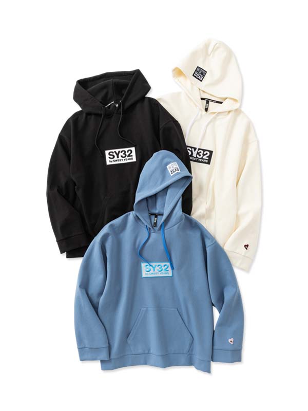 樂天商城 - ビッグシルエット プルオーバーフーディー◆BIG SILHOUETTE P/O HOODIE◆SY32 by SWEET YEARS エスワイサーティトゥバイスウィートイヤーズ [32-26SN1-07]