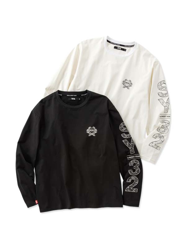 樂天商城 - シールドロゴ ロングスリーブTシャツ◆NEO SHIELD LOGO L/S TEE◆SY32 by SWEET YEARS エスワイサーティトゥバイスウィートイヤーズ [32-26SN1-17]