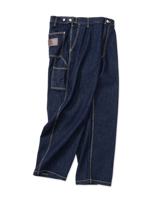 樂天商城 - ワイドペインターデニムパンツ◆WIDE PAINTER DENIM PANTS◆SY32 by SWEET YEARS エスワイサーティトゥバイスウィートイヤーズ [32-26SN1-24]