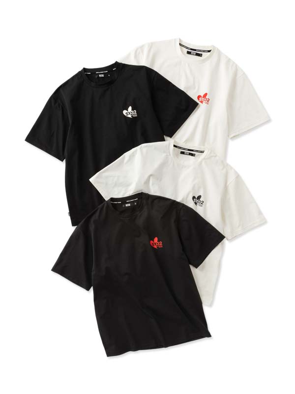 樂天商城 - ハートミックスロゴTシャツ◆HEART MIX LOGO TEE◆SY32 by SWEET YEARS エスワイサーティトゥバイスウィートイヤーズ [32-26SN1-28]