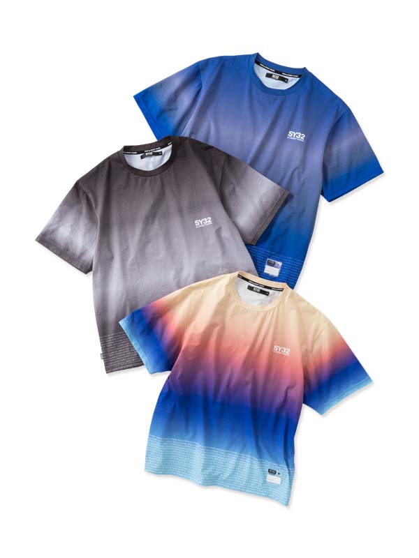 樂天商城 - グラデーションロゴTシャツ◆GRADATION LOGO TEE◆SY32 by SWEET YEARS エスワイサーティトゥバイスウィートイヤーズ [32-26SN1-35]
