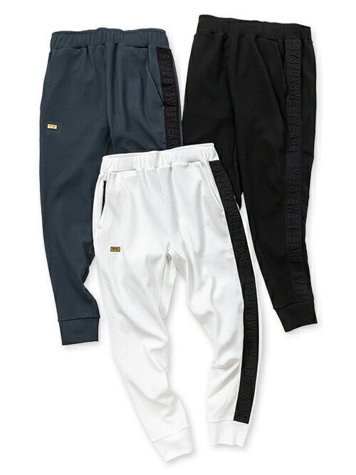 【楽天スーパーSALE対象】スウェットパンツ ◆SUCKER DOUBLE KNIT PANTS◆ SY32 by SWEET YEARS エスワイサーティトゥバイスウィートイヤーズ [13607]