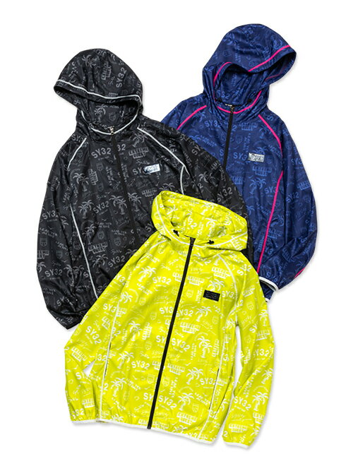樂天商城 - 【24200→30%OFF】リゾート グラフィック ウインドブレーカー◆RESORT GRAPHIC WINDBREAKER◆SY32 by SWEET YEARS エスワイサーティトゥバイスウィートイヤーズ [14101]