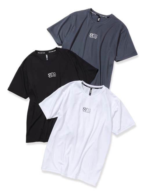 樂天商城 - 【30％OFF】メッシュ Tシャツ◆TECHNOLOGY MESH SERIF LOGO TEE◆SY32 by SWEET YEARS エスワイサーティトゥバイスウィートイヤーズ [14361]