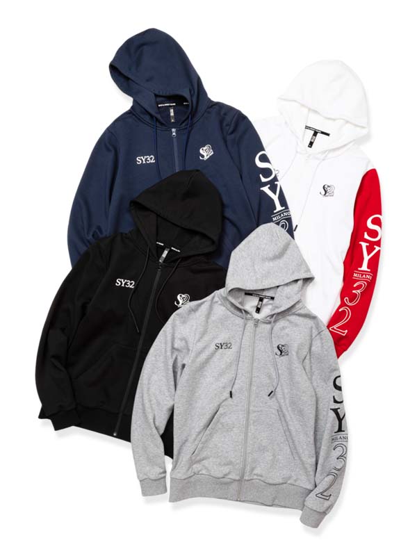 樂天商城 - 【30％OFF】セリフロゴ ジップフーディー◆SERIF LOGO ZIP HOODIE◆SY32 by SWEET YEARS エスワイサーティトゥバイスウィートイヤーズ [14502]