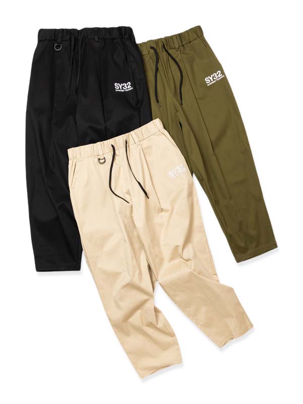 樂天商城 - 【17600円→30%OFF】コットン ワイドパンツ◆COTTON WIDE PANTS◆SY32 by SWEET YEARS エスワイサーティトゥバイスウィートイヤーズ [14529]