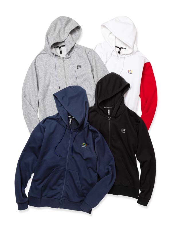 樂天商城 - 【30％OFF】ミラノロゴ ジップフーディー◆MILANO LOGO ZIP HOODIE◆SY32 by SWEET YEARS エスワイサーティトゥバイスウィートイヤーズ [14558]